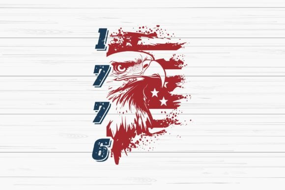 1776 USA – Vintage Patriotic T-Shirt
