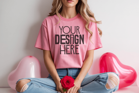 Bella Canvas 3001 Raspberry Mockup: A Modern Design Tool for Creatives