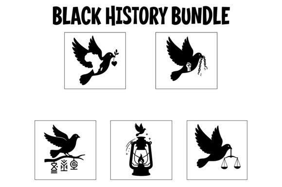 Black History Silhouette