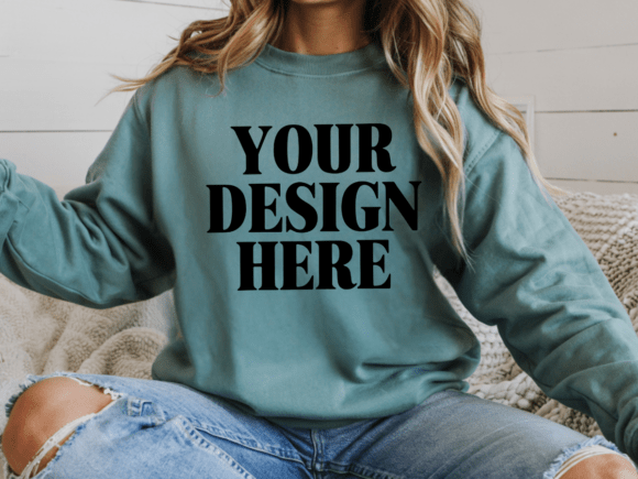 Comfort Colors 1566 Long Sleeve Mockup 4: Elevate Your Design Workflow
