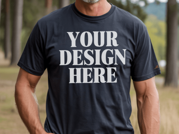 Enhance Your Designs with the Father’s Day Dad Men T-Shirt Mockup 27