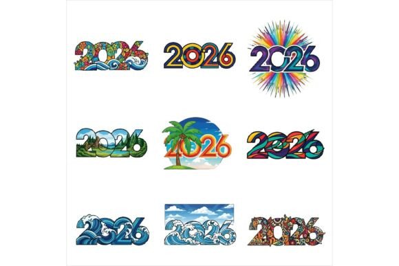 Free Collection of 2026 Logos Bundle