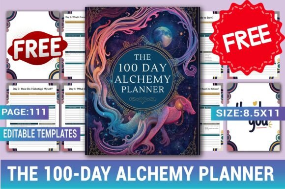 Free the 100-Day Alchemy Planner