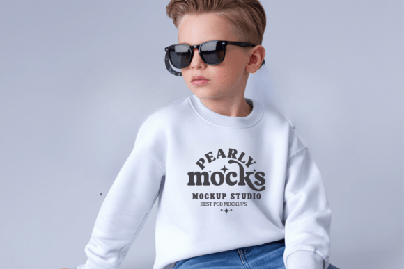 Gildan 18000B Sweatshirt Kids Mockup 9: A Versatile Tool for Designers and Businesses