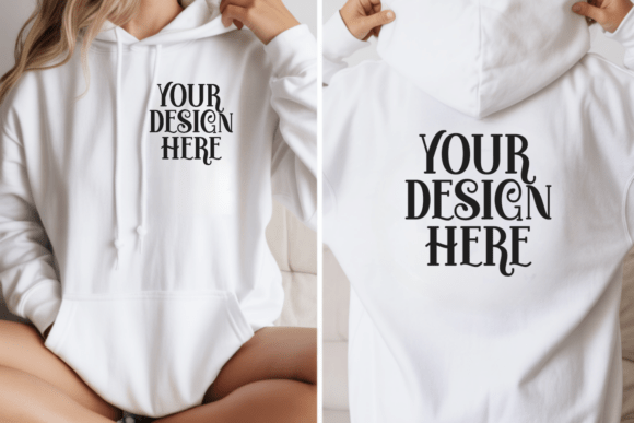 Gildan 18500 Front and Back Mockup: A Strategic Tool for Creative and Business Success