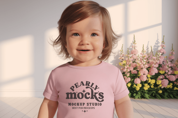 Gildan 5000B Kids T-shirt Mockup 30
