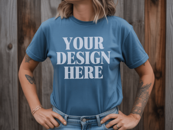 Gildan 64000 T-shirt Mockup 20: Elevate Your Design Presentation