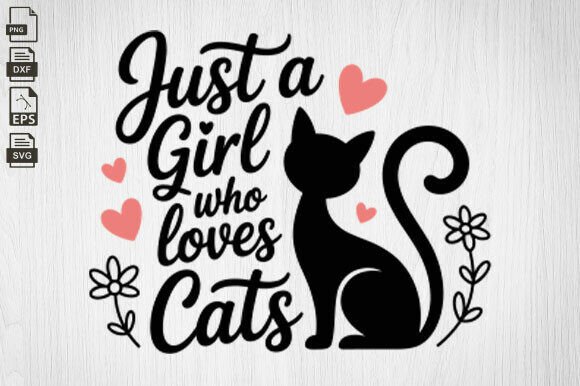 Girl Who Loves Cats, Animal Silhouette: A Strategic Tool for Creative and Professional Use