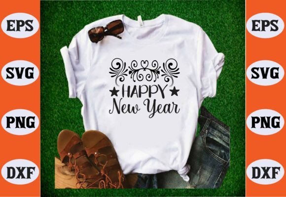Happy New Year Svg: A Versatile Design for Creative Projects