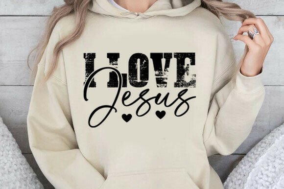 I Love Jesus SVG Christian Easter Shirt