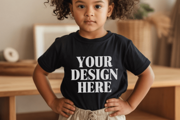Kids Bella Canvas 3001Y T-shirt Mockup: A Designer’s Essential Tool