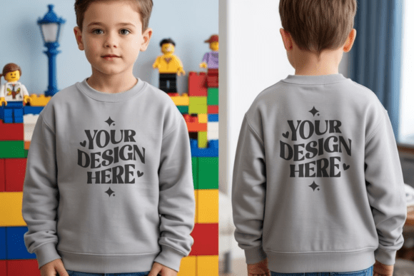 Understanding the Gildan 18000B Kids Sweatshirt Mockup and Its Creative Applications