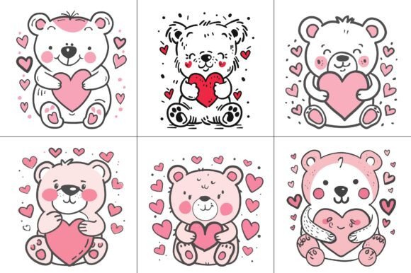 Valentine's Day Clipart for Creative Design Projects